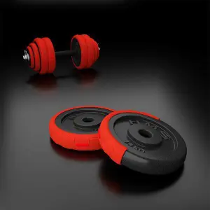 Rubber dumbbells HMS SGGX30 image-1