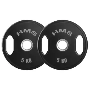 Disco per sollevamento pesi rivestito in gomma HMS TOG05 Olimpijski image-0