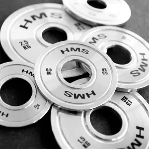 Disco de pesas de acero calibrado HMS TOS05 Olimpijski image-2