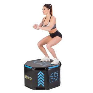 Soft octagon plyometric box HMS PYOBS01 Premium (x3) image-1