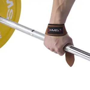 Skórzana taśma do podnoszenia ciężarów HMS F4435 image-2