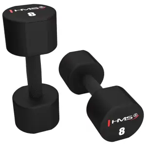 Polyurethane dumbbell HMS HPT08 (x2) image-1