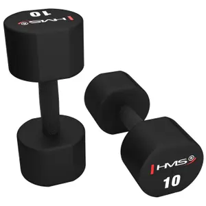 Polyurethane dumbbell HMS HPT10 (x2) image-1