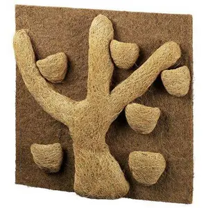 Coconut Fibre Back Wall Terrarium Accessory Hobby image-2