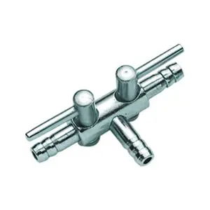 Metal air tap with 2 pipes Hobby image-0