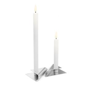 Świecznik Höfats Square Candle Argenté image-4