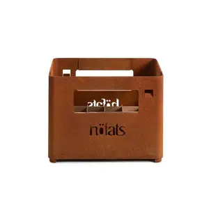 Brazier Höfats Beer Box Fire basket marron