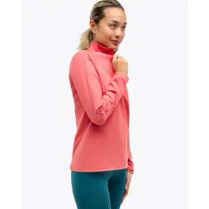 1/4-Zip-Trainingsoberteil, Damen Hoka Glidetech image-2