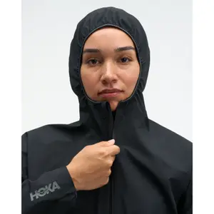 Veste imperméable à capuche femme Hoka Skybreeze GTX image-3