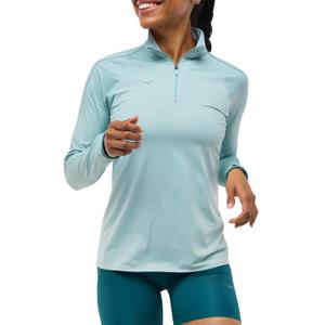 Haut d'entraînement 1/4 zip femme Hoka Glidetech image-1
