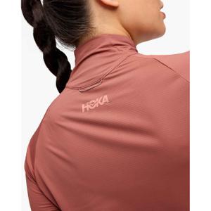 Haut d'entraînement 1/4 zip femme Hoka Glidetech image-4