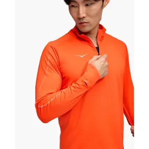 Träningströja med 1/4 dragkedja Hoka Glidetech image-3