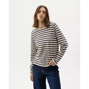 Women's striped sweater Holebrook Engla Boatneck image-1