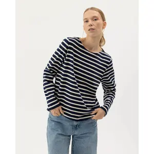 Women's striped sweater Holebrook Engla Boatneck image-3