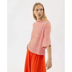 Women's boat neck T-shirt Holebrook Ellen image-3