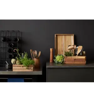 Pinze da cucina in legno Holm Acacia image-1