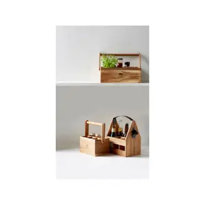 Úložný box na nádobí 6 otvorů Holm Acacia image-2