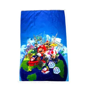 Gyermek takaró Homadict Homadict Sherpa Mario Kart Circuit