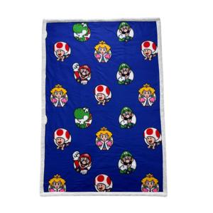 Sherpa plaid Homadict Mario Personnages Rotary