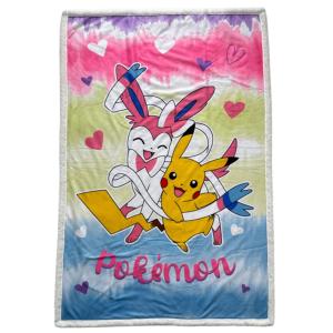 Sherpa plaid Homadict Pokemon Pikachu Nymphali