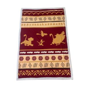 Kids' sherpa blanket Homadict Lion King Hakuna Matata