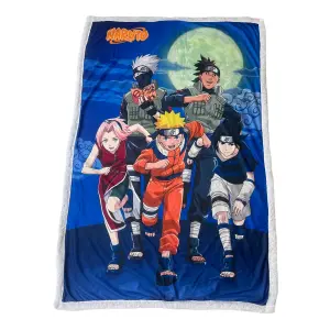 Kids' sherpa blanket Homadict Naruto Equip 7 image-0