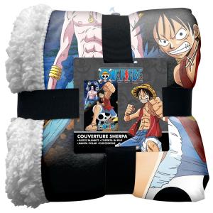 Sherpa plaid Homadict Homadict One Piece Luffy & Ener Attack image-1