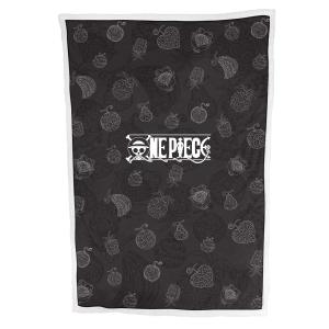 Kids' sherpa blanket Homadict One Piece Fruit Du Demon Black