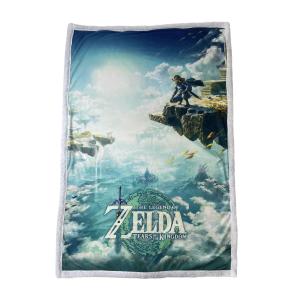 672hom064-kids-sherpa-blanket-homadict-zelda-sky-totk-blue-100x3x150-cm