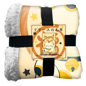 Sherpa plaid Homadict Homadict Maneki Neko image-1