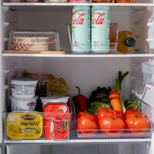 Accessories for Refrigerators Plastic Storage Box for Soft Drinks Homely image-4