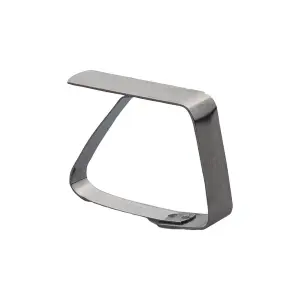 Stainless Steel Table Tongs Homely (x4) image-1
