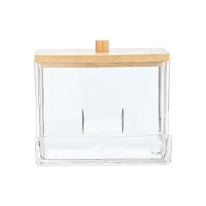Storage Box for Stickers with Bamboo Lid Homely image-1