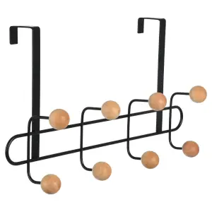 Metal Door Hook with 8 Hooks Homely image-0