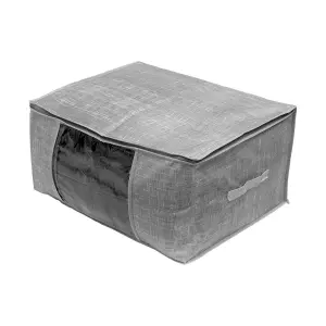 Caja de almacenamiento con cremallera no tejida Homely