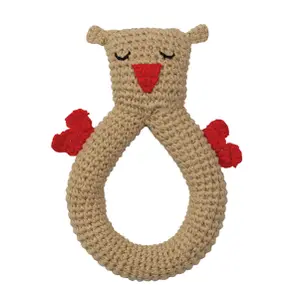 Crochet rattle Hoppa image-0