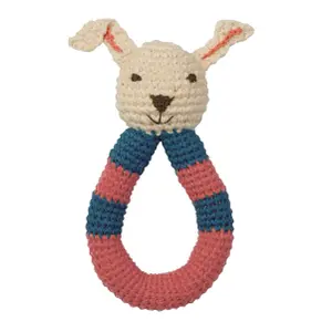 Crochet rattle Hoppa image-0
