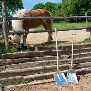 Aluminiumschaufel mit Stiel Horizont image-2