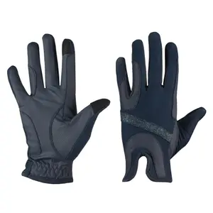 Luvas de equitação de verão com riscas brilhantes HORKA image-0