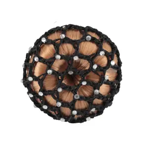 Hair net with rhinestones for women HORKA image-0