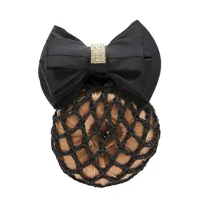 Glitter flower hair net for women HORKA image-0