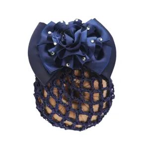 Glitter hair nets for women Horka Flower image-0