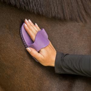 Rubber Curry Comb Horka image-1