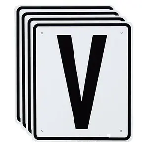 Set of 4 dressage letter plates Horka