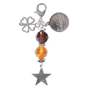 Sleutelhanger lucky charms met stenen HORKA image-0