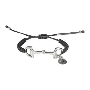 Braided bracelet with bit decoration HORKA image-0