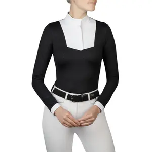 Dames wedstrijdpolo met lange mouwen HORKA Taylor image-1