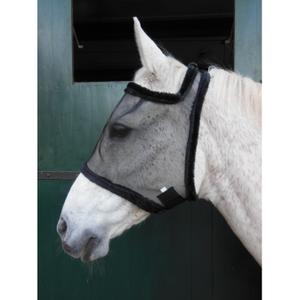 Anti-fly mask for horse in mesh Horka image-1