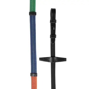 Rênes pour cheval d'entraînement en caoutchouc HORKA image-0