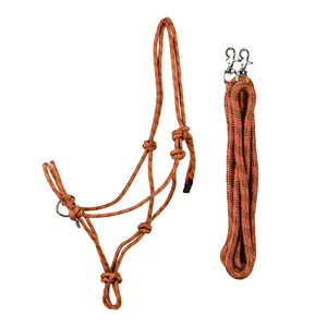 Ethological halter and lead rope set for competition horses Horka
